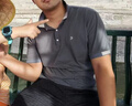 XJSGS官方正品國(guó)際高端品牌短袖polo衫男士2025夏季新款商務(wù)男裝t恤衫 高檔灰藍(lán)色【現(xiàn)貨速達(dá)】 M 建議【體重80-100斤】 曬單實(shí)拍圖