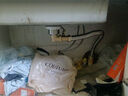 七?！镜聡繌N房洗菜盆下水管配件水槽排水管全套洗菜池防臭下水器 單槽有溢水三通套裝（后置款） 管長(cháng)80厘米【304材質(zhì)】 曬單實(shí)拍圖