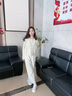 星期六板鞋女厚底增高純色松糕小白鞋2025春季新款百搭休閑運動鞋 白色 37 (235mm) 標準碼 曬單實拍圖