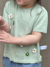 幼歌（YOUGE）夏新新款嬰幼兒透氣萊賽爾軟牛仔花苞兒童甜美百搭短褲 淺藍 90 cm 曬單實(shí)拍圖
