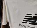 NEW BALANCE短袖男 25夏季新款運動(dòng)服裝純棉透氣圓領(lǐng)打底衫休閑半袖上衣T恤男 白色-SST/純棉親膚 S /165 曬單實(shí)拍圖
