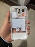 江銘 適用蘋果15Pro手機殼iphone15Pro軟保護套全包帶可折疊支架支撐看電視刷短視頻小清新防摔女款 曬單實拍圖