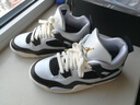 Jordan耐克AJ大童鞋運(yùn)動(dòng)鞋Nike AJ4 男女童中幫氣墊籃球鞋 FZ8585-070 曬單實(shí)拍圖