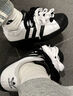 阿迪達(dá)斯 （adidas）三葉草男鞋女鞋 秋季新款低幫休閑鞋黑色金標(biāo)貝殼頭百搭滑板鞋 漢玉白/棕/學(xué)院銀灰 40.5 鞋內(nèi)長(zhǎng)250mm 曬單實(shí)拍圖