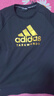 阿迪達(dá)斯 （adidas）童裝秋冬季 內(nèi)搭衛(wèi)衣套頭衫 長袖上衣  黑/金 152 曬單實拍圖