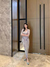 James Kevin品牌舒適淺口內(nèi)增高法式單鞋女2025春季蝴蝶結(jié)芭蕾舞鞋平底晚晚鞋 米白黑 20 定做訂金，單拍不發(fā)貨 曬單實(shí)拍圖