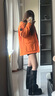 駱駝（CAMEL）沖鋒衣男[麒麟]抓絨三合一防水防風(fēng)保暖戶外登山服外套女 O606，氧化橙 ，男女同款 M 曬單實(shí)拍圖