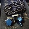 HiBy海貝Project Ace海神圈入耳式發(fā)燒級高解析HiFi耳機 12mm大動圈 3.5+4.4 三重獨立聲腔 FAudio聯(lián)名 藍金色 曬單實拍圖