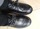 木林森（MULINSEN）皮鞋男真皮頭層牛皮軟面商務(wù)休閑鞋秋冬季厚底大頭圓頭皮鞋 DY-WL8165黑色 40 曬單實(shí)拍圖