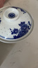 睿初帶蓋菜盤(pán)子湯碗青花瓷碗碟套裝碟子陶瓷和合器微波爐餐具景德鎮(zhèn) 7英寸五件套 曬單實(shí)拍圖