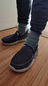 斯凱奇（Skechers）男鞋商務(wù)休閑鞋舒適一腳蹬輕便舒適時(shí)尚春季款復(fù)古帆布鞋 曬單實(shí)拍圖