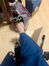 啄木鳥(niǎo)黑色高跟鞋女細(xì)跟法式水鉆2025年秋季新款淺口氣質(zhì)職業(yè)單鞋不累腳 黑色絨面【6厘米】TH18款 37 曬單實(shí)拍圖