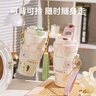 杯具熊（BEDDYBEAR）陶瓷保溫杯送禮物女士咖啡杯高顏值水杯男士隨行車(chē)載杯子 心氣咖啡杯-枝頭歡500ml 曬單實(shí)拍圖