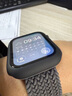 MSSM【銷(xiāo)量1千+】適用蘋(píng)果手表保護殼Apple iwatch s10/9/8/7/SE殼膜一體保護套全包防摔防刮/防水 黑色 S6/5/4/SE-44mm 曬單實(shí)拍圖
