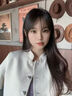 媛可職小西裝外套女2025新款春季韓版休閑百搭短款新中式國(guó)風(fēng)西服上衣 單件米白色外套 L 曬單實(shí)拍圖