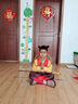 巧佳媞哪吒衣服兒童西游記哪咤大戰(zhàn)紅孩兒演出服裝鬧海幼兒園舞蹈表演07 套裝+乾坤圈+項(xiàng)圈+火尖槍 120 曬單實(shí)拍圖