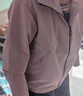 李寧運(yùn)動(dòng)風(fēng)衣防潑水防風(fēng)透濕女子春季新款健身反光外套AFDU080 曬單實(shí)拍圖