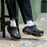 卡駱馳（crocs）貝殼泡芙Clog涼鞋男女鞋厚底洞洞鞋涼拖拖鞋 210061-0WS M5W7 曬單實(shí)拍圖