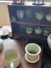 青澹汝窯知秋茶漏套裝茶葉過(guò)濾茶具配件景德鎮手工陶瓷汝瓷開(kāi)片禮盒裝 知秋茶漏  開(kāi)片可養 天青色 曬單實(shí)拍圖