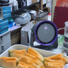 CEFERA桌面小風(fēng)扇家用【空氣循環(huán)扇】學(xué)生宿舍臺(tái)面小風(fēng)扇 辦公室桌面小風(fēng)扇 渦輪對流換氣 迷你電風(fēng)扇 掛立兩用【紫灰】渦輪聚風(fēng)+百檔調(diào)節(jié) 1000mAh 四檔調(diào)節(jié)+三檔走時(shí)+智能數(shù)顯 曬單實(shí)拍圖