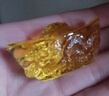 明恩黃水晶元寶擺件聚寶盆水晶小元寶招財(cái)琉璃擺件工藝品客廳裝飾品 水晶龍紋元寶5cm【一對(duì)】 曬單實(shí)拍圖