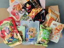 三只松鼠零食大禮包辣鹵味肉類成人巨型整箱送女朋友禮物解饞休閑小吃食品 188袋辣鹵肉零食1590g/所愿皆成 曬單實拍圖