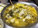 山老九【抖音同款】金湯酸菜魚450g預(yù)制菜下飯菜免漿活黑魚半成品夜宵 酸菜魚450g/袋*1 曬單實拍圖