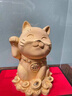 酒柜擺件絨沙金招財貓擺件家居喬遷玄關(guān)公司開(kāi)業(yè)禮品裝飾品擺件 絨沙金招財貓 禮盒裝 曬單實(shí)拍圖