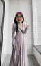 浪莎防曬衣女長(cháng)款防紫外線(xiàn)2025夏季新款高倍防曬裙顯瘦A字修身防曬服 香芋紫 【涼感6倍防曬MAX】 S 【F推薦80-100斤】 曬單實(shí)拍圖