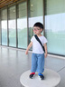 G·DUCK KIDS小黃鴨男童牛仔褲薄款防蚊褲2025夏季新款兒童裝中大童休閑長(zhǎng)褲子 男童微笑天絲牛仔防蚊褲 120 適合身高115cm左右 曬單實(shí)拍圖