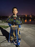 迪士尼（Disney）男童漢服中國風(fēng)2025新款古裝少爺服兒童公子服古風(fēng)唐裝國學(xué)演出服 【藍(lán)色游龍】套裝 130 身高120—130cm 體重40-50斤 曬單實(shí)拍圖