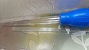魚缸吸便器家用清潔 換水器烏龜龜盆吸糞水器喂食管喂食器 藍(lán)色延長(zhǎng)款54cm 曬單實(shí)拍圖
