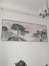 佐羅曼新中式客廳裝飾畫沙發(fā)背景墻掛畫2025新款辦公室山水掛畫靠山圖 望云樓-陋室銘【古風(fēng)山水】 240x80(適合3.0-3.5米沙發(fā))晶瓷 曬單實(shí)拍圖
