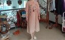 俞兆林（YUZHAOLIN）胖媽媽夏裝旗袍連衣裙中老年女裝雪紡裙大碼2024新款洋氣質(zhì)裙子Z 粉色417 2XL 建議115-125斤 曬單實(shí)拍圖