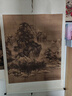 驛墨閣 北宋 范寬 雪景寒林圖 名家真跡高清微噴國畫(huà)裝飾畫(huà)客廳玄關(guān)掛畫(huà) 【豎軸】尺寸：103*176cm 防水絹布 曬單實(shí)拍圖