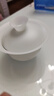 南山先生 回清薄胎蓋碗家用冰種玉瓷三才蓋碗單個輕奢敬茶碗易散熱泡茶碗 曬單實拍圖