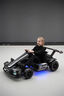 WORK BABY兒童卡丁車電動(dòng)可漂移F1玩具汽車可坐小孩大人親子遙控車生日禮物 E黑款可拆卸24v大電瓶+觸摸屏+伸縮+漂移 雙驅(qū)動(dòng) 曬單實(shí)拍圖
