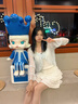 BOEAY海藍(lán)托帕石吊墜女士純銀項(xiàng)鏈女士生日七夕情人節(jié)禮物送女朋友老婆 海藍(lán)托帕石項(xiàng)鏈 曬單實(shí)拍圖