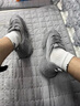 Darren Gino歐美男鞋2025新款秋季透氣網(wǎng)面運(yùn)動(dòng)休閑網(wǎng)鞋男士?jī)?nèi)增高老爹潮名牌 灰色 39 曬單實(shí)拍圖