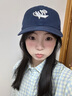 LACKPARD力可派棒球帽女秋冬時(shí)尚新款純棉軟頂鴨舌帽加大加深藏青色均碼 曬單實(shí)拍圖