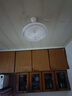 悅和風(fēng)扇燈一體吊扇燈餐廳客廳臥室風(fēng)扇燈LED電扇燈e27螺口水晶風(fēng)扇 3檔風(fēng)力-三色光-30W 升級款水晶風(fēng)扇燈+遙控器 曬單實(shí)拍圖