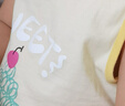 嬰蓓依兒童夏季套裝男童女童2024新款幼兒寶寶背心短褲兩件套休閑運動服 花朵兔 110 曬單實拍圖
