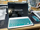 YLPPH適用華為平板鍵盤(pán)matepad11.5s/air12鍵盤(pán)保護套pro12.2/se11殼帶筆糟se10.4藍牙鼠標套裝 青色保護套+鍵盤(pán)+鋼化膜【7件套】 2024/25款MatePad【1 曬單實(shí)拍圖