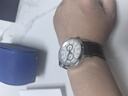 海鷗（SEAGULL）手表男自動(dòng)機械表 日歷星期雙時(shí)區夜光男士手表生日禮物男表 銀皮 曬單實(shí)拍圖