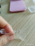 芙蕖s99足銀清新甜美韓版小花朵精致擰螺絲耳蝸釘耳骨釘飾品通體銀 足銀花朵耳釘 曬單實(shí)拍圖