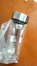 馨友佳鋼化玻璃杯防摔大容量雙層男女加厚便攜水杯車載茶水分離泡茶 雙層鵝蛋杯鋼本色蓋子  500ml 曬單實(shí)拍圖