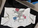 Jordan耐克AJ童裝男童飛人字母短袖T恤夏季兒童柔軟短T 曬單實(shí)拍圖