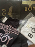BOY LONDON【公主日記】連衣裙潮流時尚燙鉆字母印花黑色T恤裙W17003 黑色 XS 曬單實(shí)拍圖