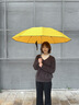左都（ZUODU）三折全自動雨傘加大號加厚結實抗風反向傘男士女小車載抗風雨傘米 【競速黃】全自動+雙倍抗風+反向傘+寬綁帶 曬單實拍圖