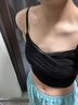 貓人吊帶背心女【冰絲涼感美背】夏季帶胸墊內(nèi)搭黑白網(wǎng)紗可外穿打底衫 曬單實拍圖